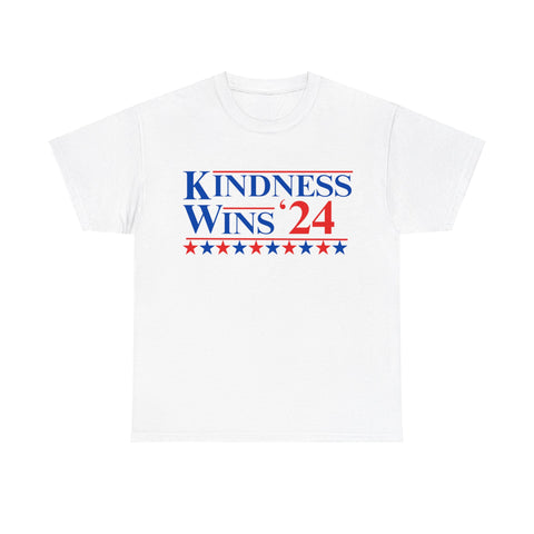 Kindness Wins '24 T-Shirt (S-5XL)