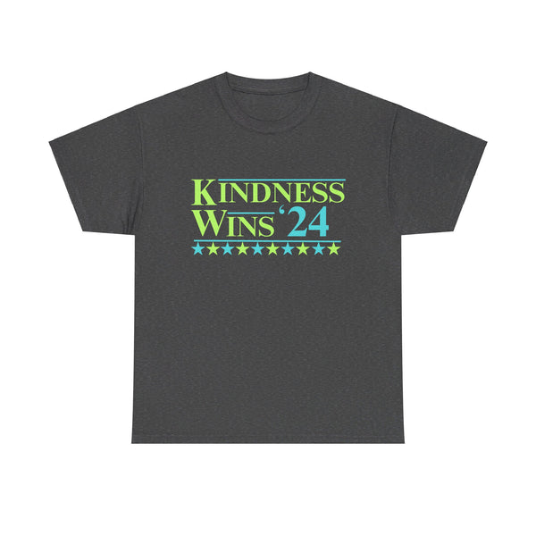 Kindness Wins '24 T-Shirt (S-5XL)