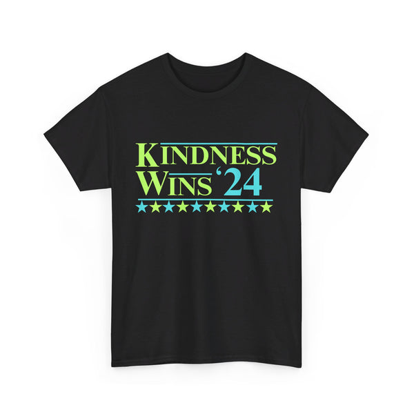 Kindness Wins '24 T-Shirt (S-5XL)