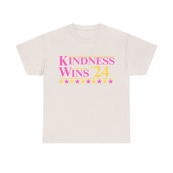 Kindness Wins '24 T-Shirt (S-5XL)