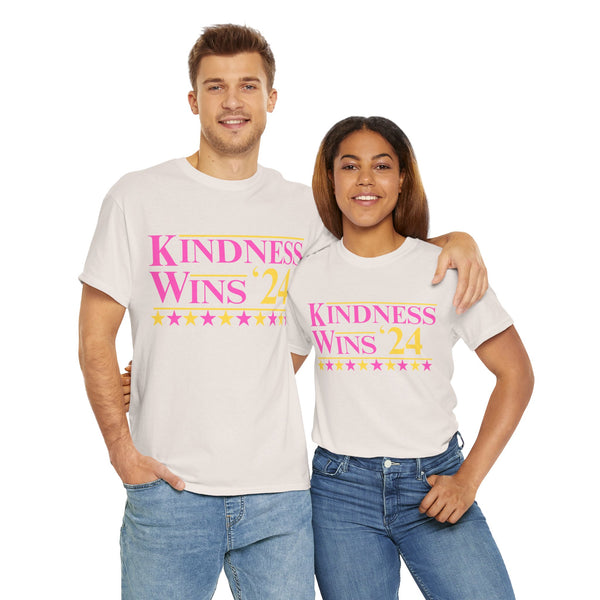 Kindness Wins '24 T-Shirt (S-5XL)