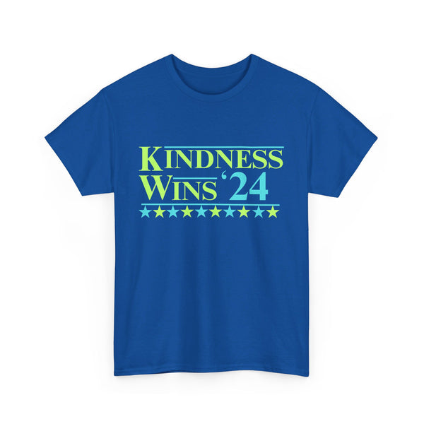 Kindness Wins '24 T-Shirt (S-5XL)