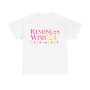 Kindness Wins '24 T-Shirt (S-5XL)