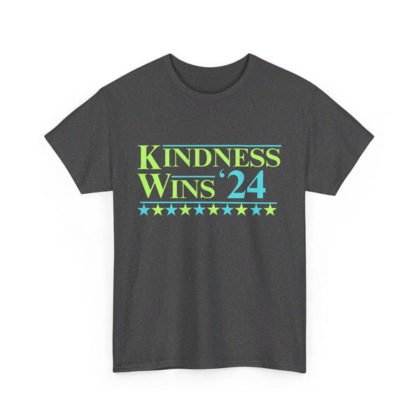 Kindness Wins '24 T-Shirt (S-5XL)