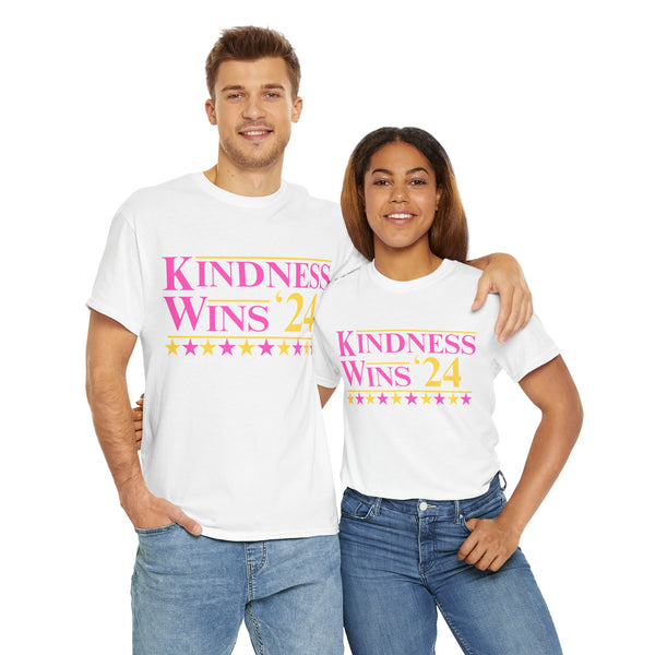 Kindness Wins '24 T-Shirt (S-5XL)