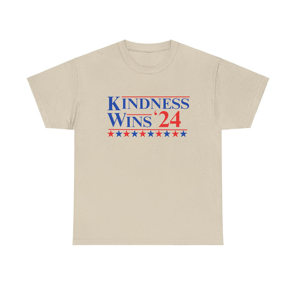 Kindness Wins '24 T-Shirt (S-5XL)