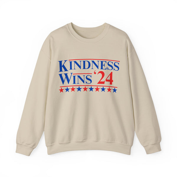 Kindness Wins '24 Sweatshirt (S-3XL)