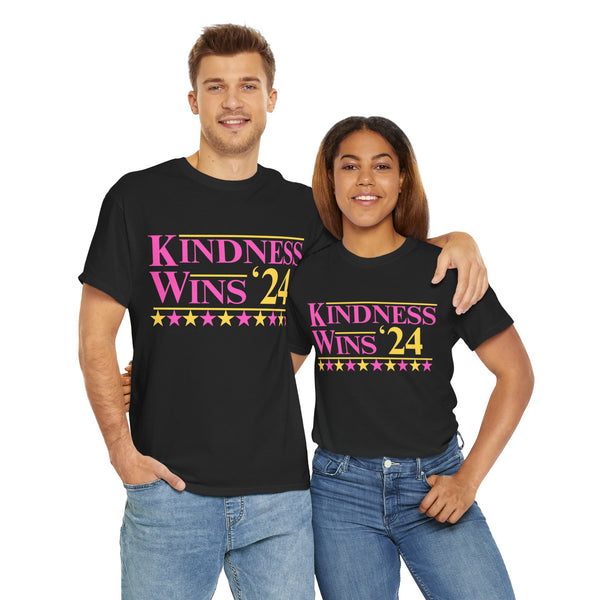 Kindness Wins '24 T-Shirt (S-5XL)