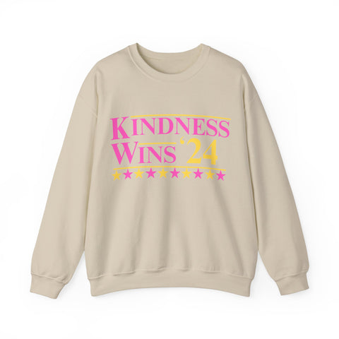 Kindness Wins '24 Sweatshirt (S-3XL)