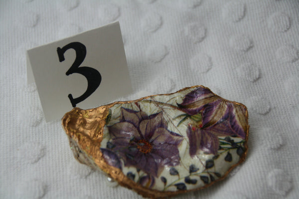 Oyster Trinket Dish (Purple)