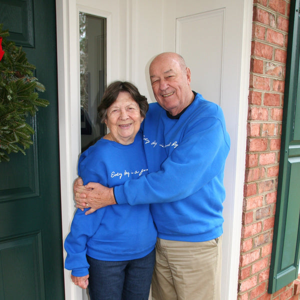 Every Day is a Good Day Sweatshirt - Royal Blue (S-5XL)