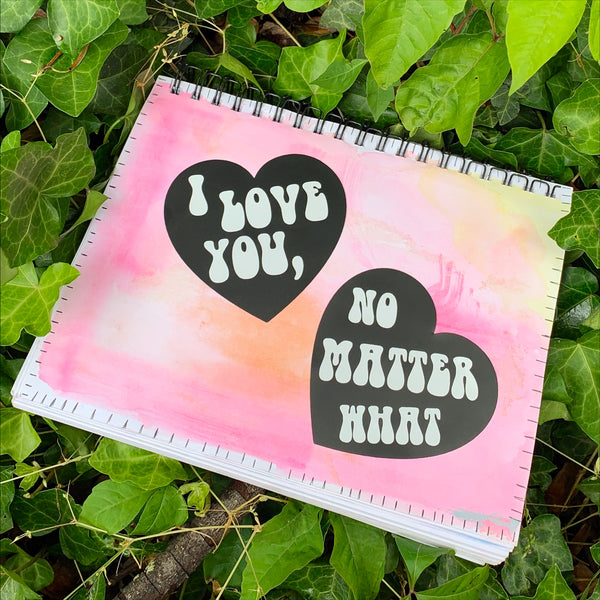 I Love You, No Matter What - Vinyl BF/BFF Decals