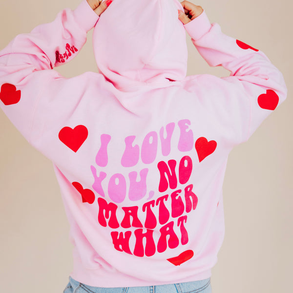 Pink tpwk hoodie sale